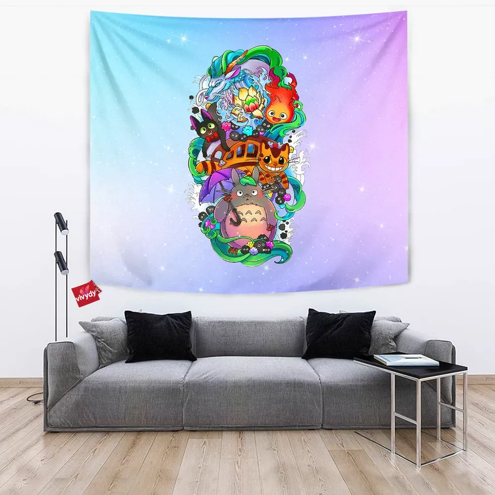 Studio Ghibli Tapestry