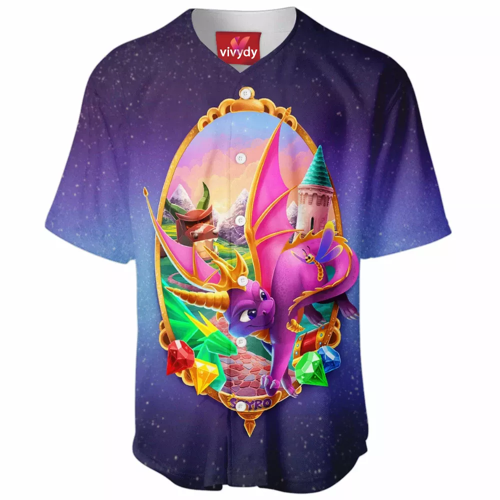 The Dragon Spyro Baseball Jersey