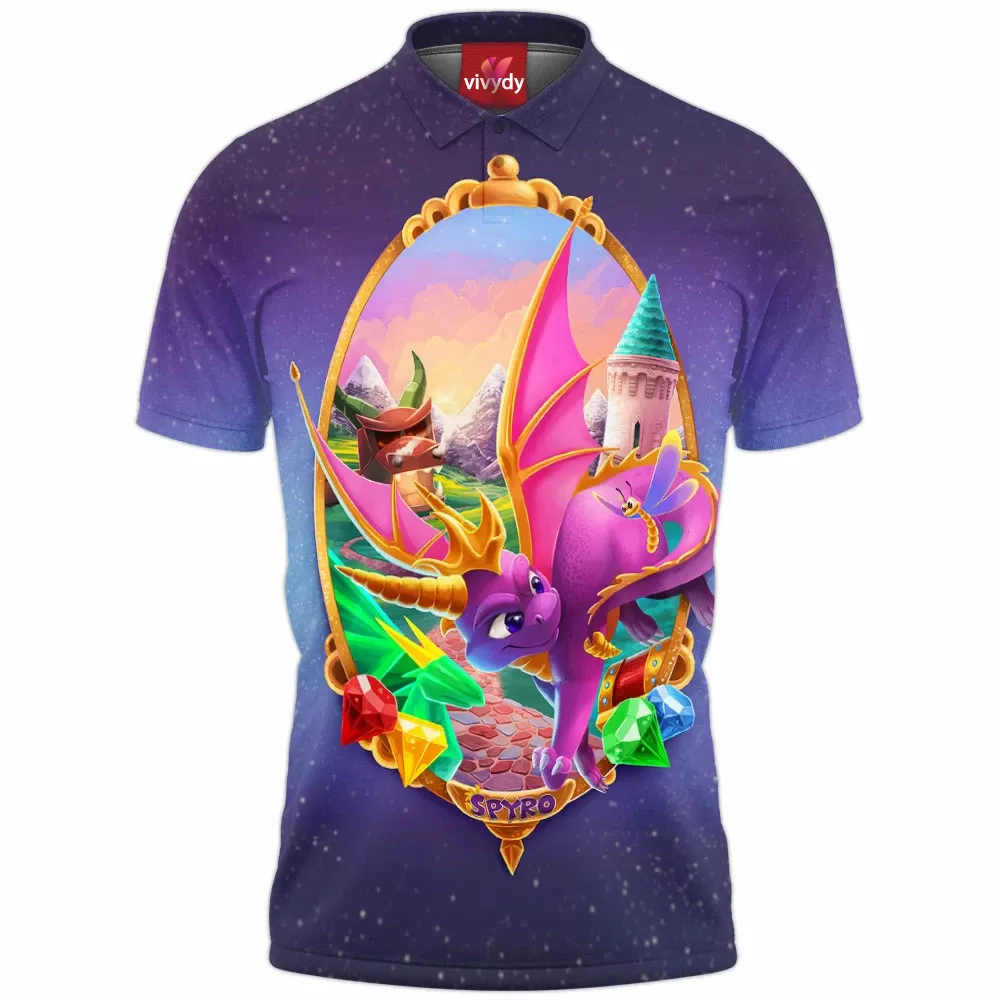 The Dragon Spyro Polo Shirt