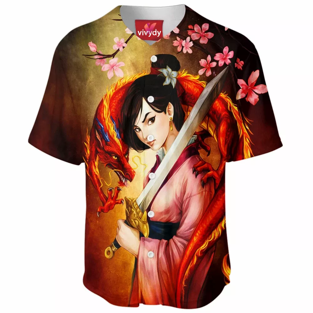 Mulan Baseball Jersey