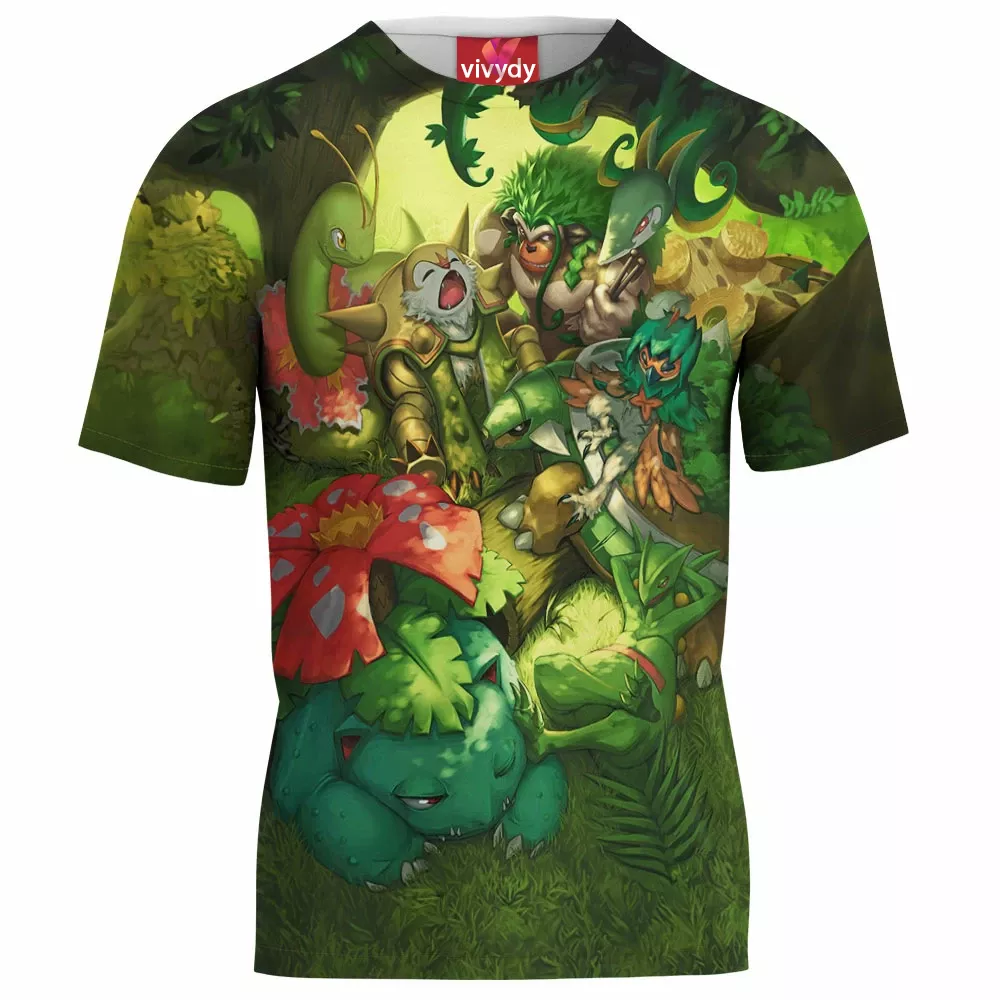 Green Pokemon T-Shirt