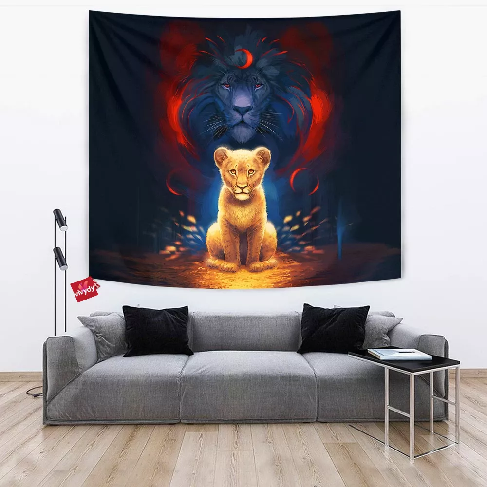 Lion Tapestry