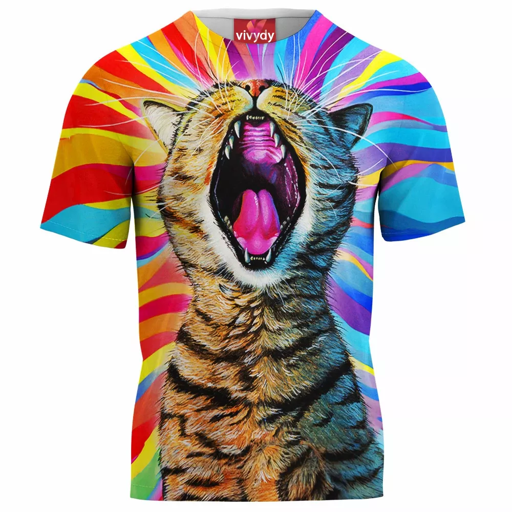 Yawn Cat T-Shirt