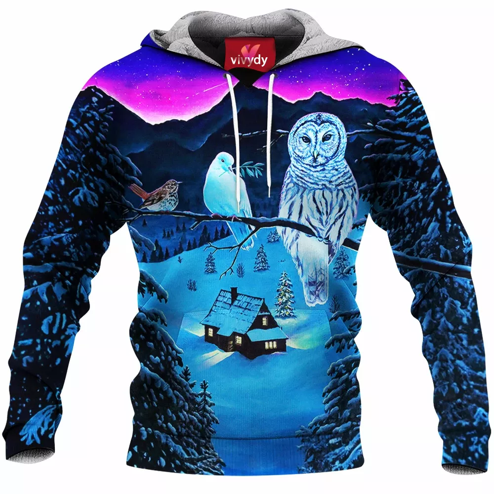 Winter Owl Hoodie