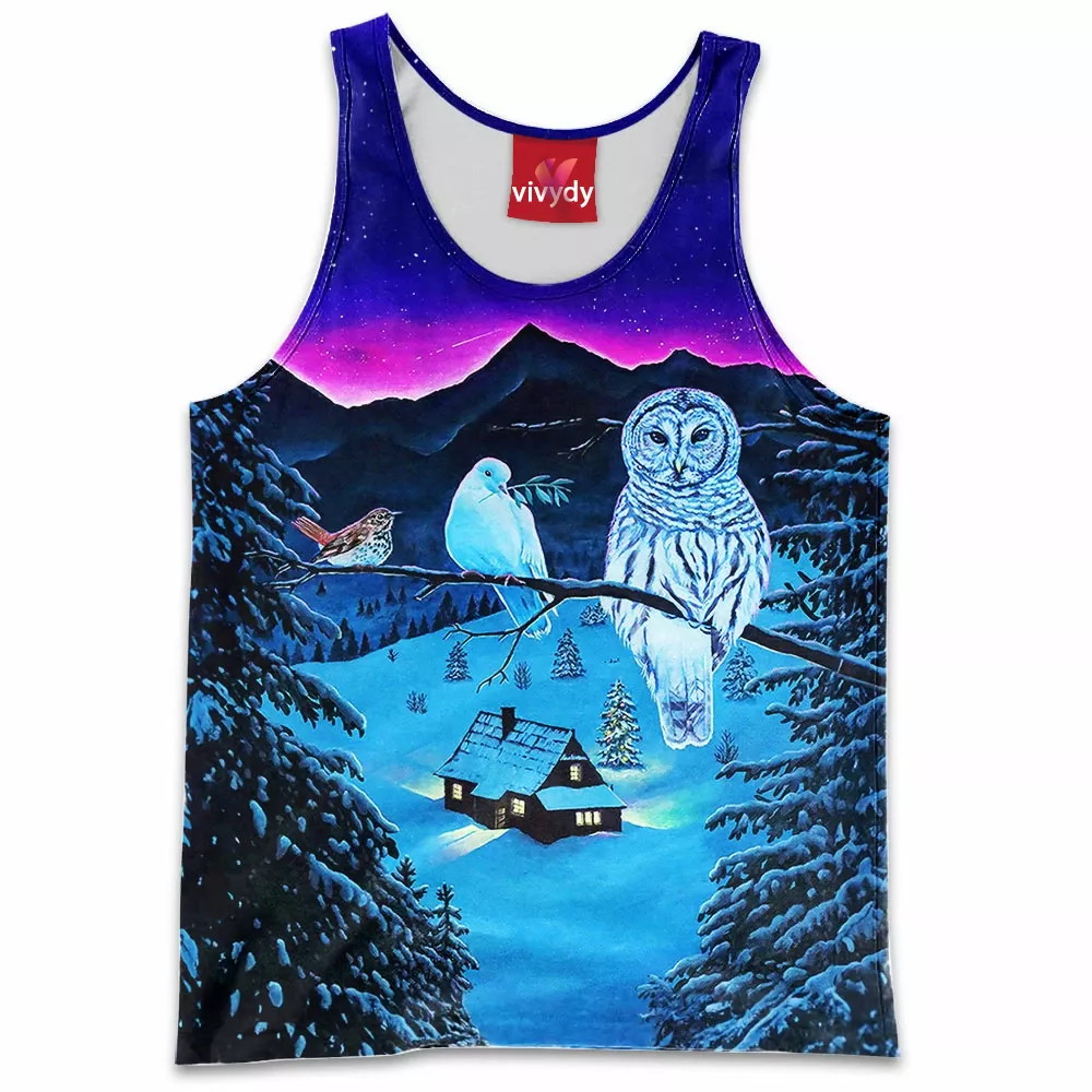 Winter Owl Tank Top