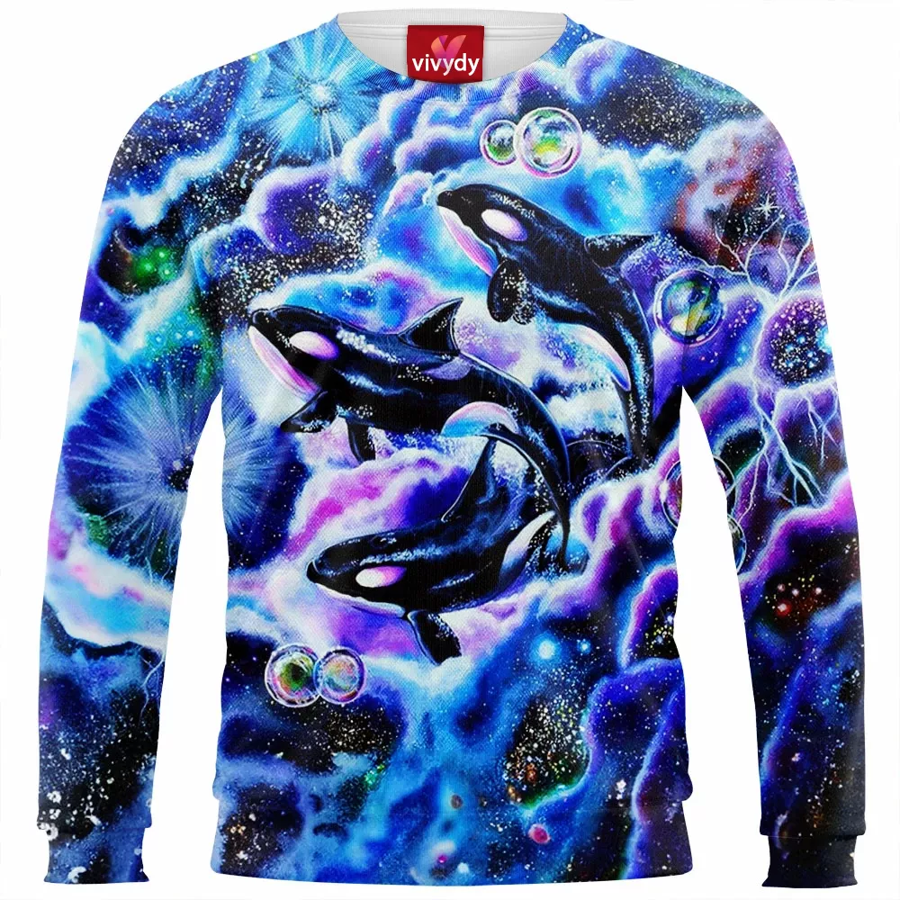 Galaxy Dolphins Sweatshirt