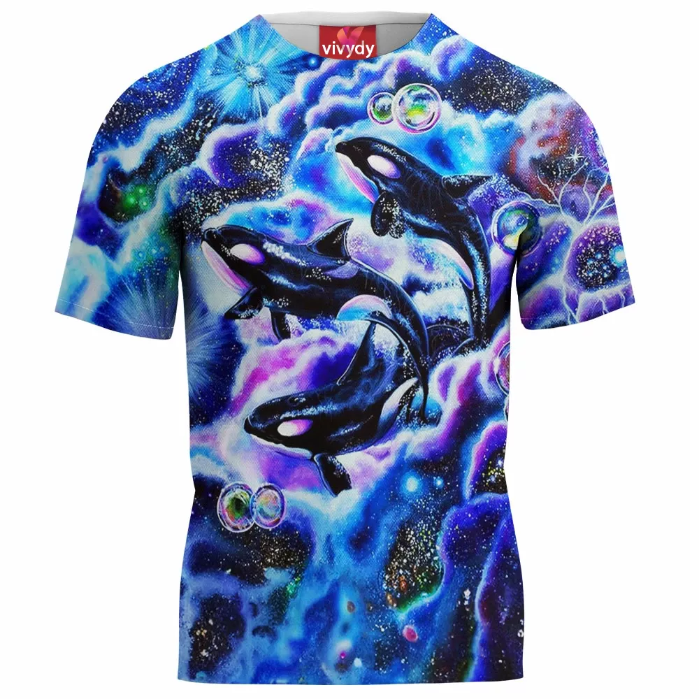 Galaxy Dolphins T-Shirt