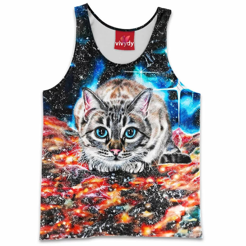 Space Cat Tank Top