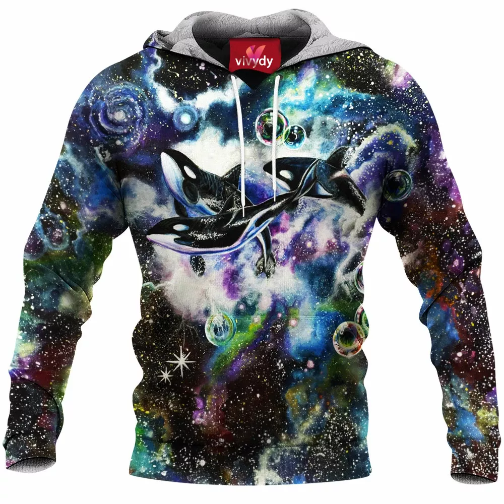 Galaxy Dolphins Hoodie