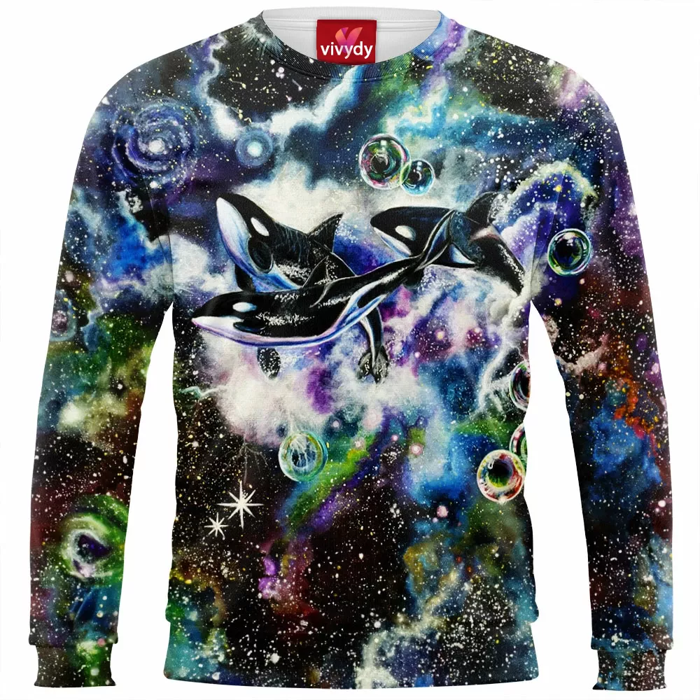 Galaxy Dolphins Sweatshirt