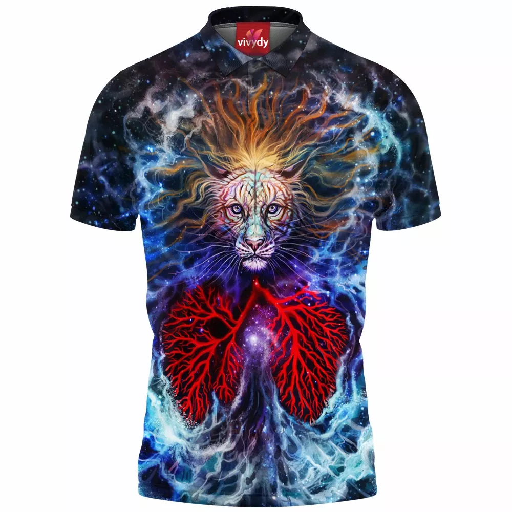 Cosmic Tiger Polo Shirt