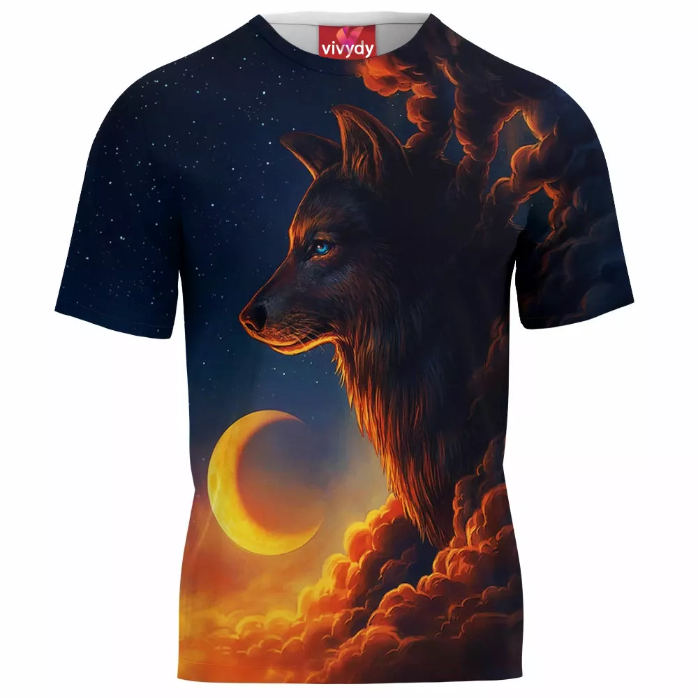 Night Guardian Wolf T-Shirt