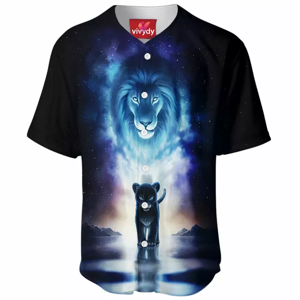 A King Path Lion Baseball Jersey