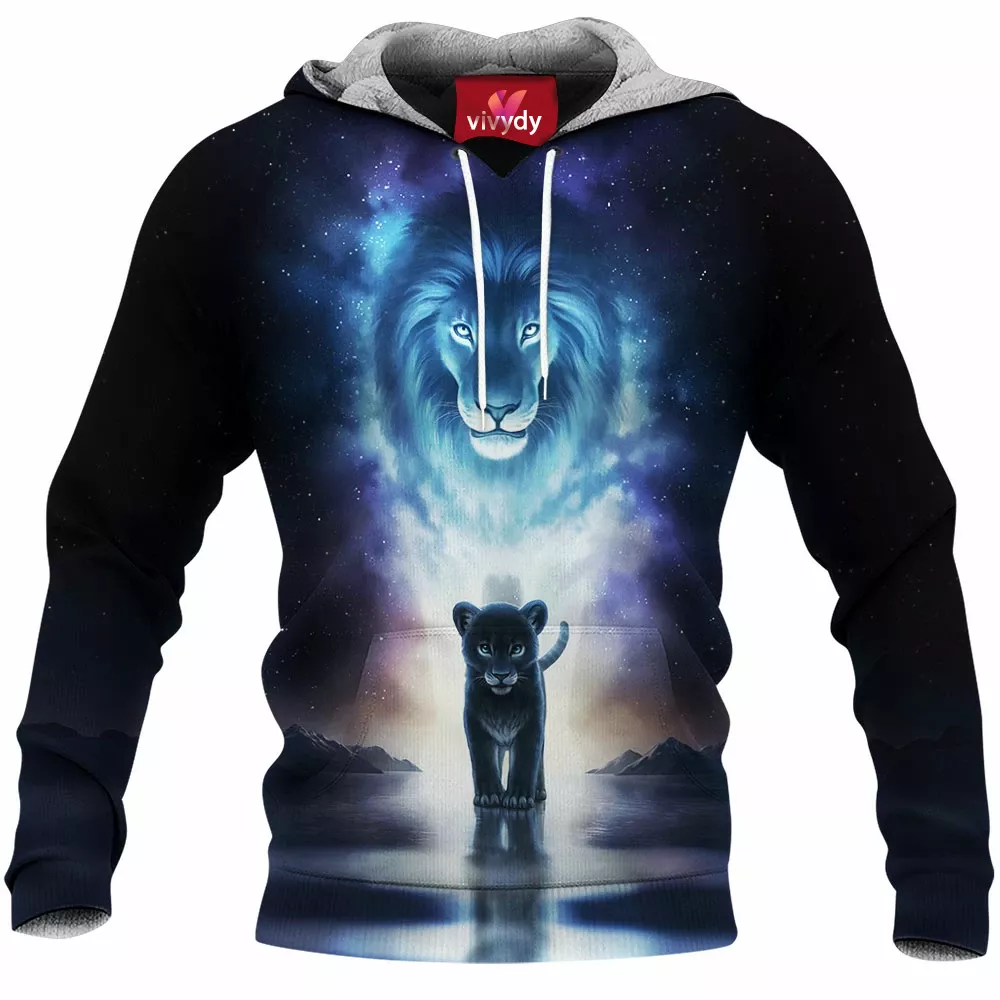 A King Path Lion Hoodie