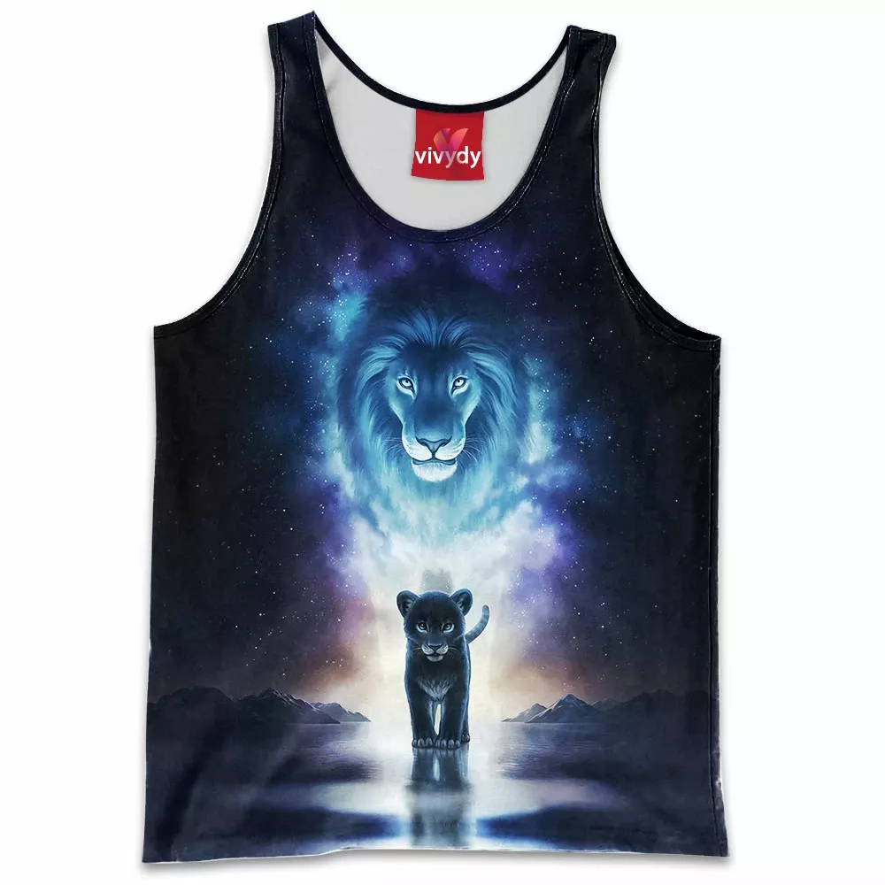 A King Path Lion Tank Top