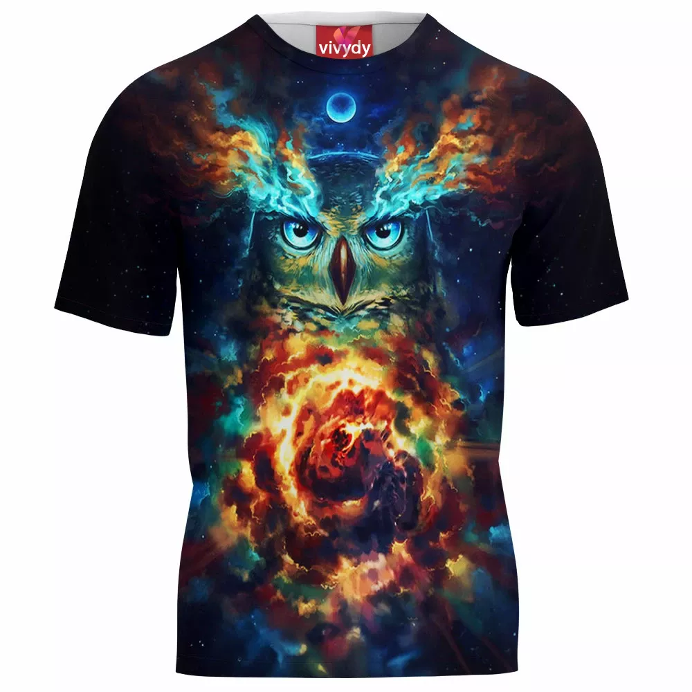 Galaxy Owl T-Shirt