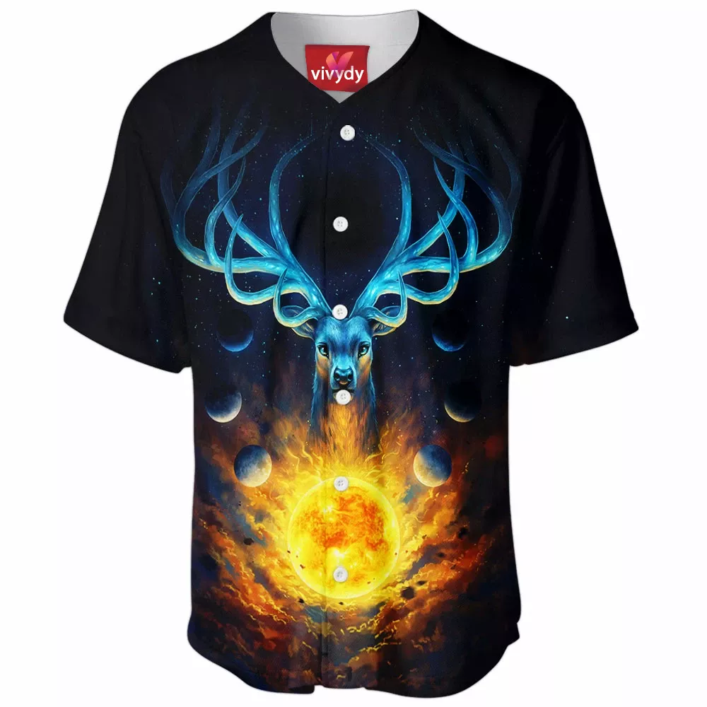 Galaxy Deer Baseball Jersey