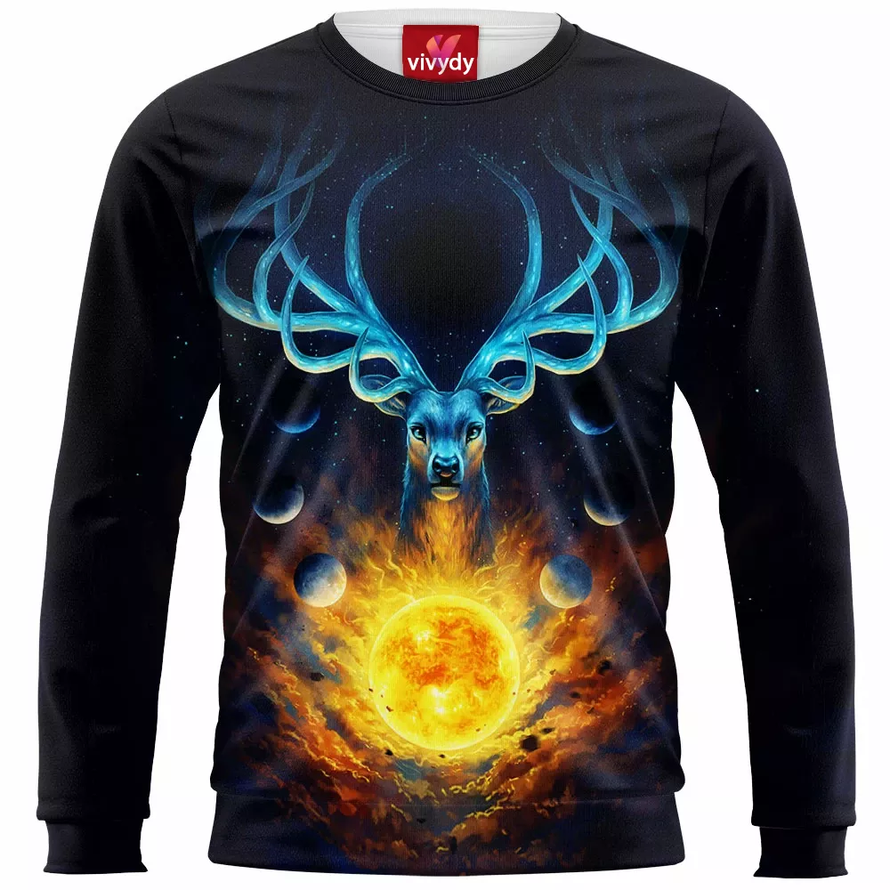 Galaxy Deer Sweatshirt