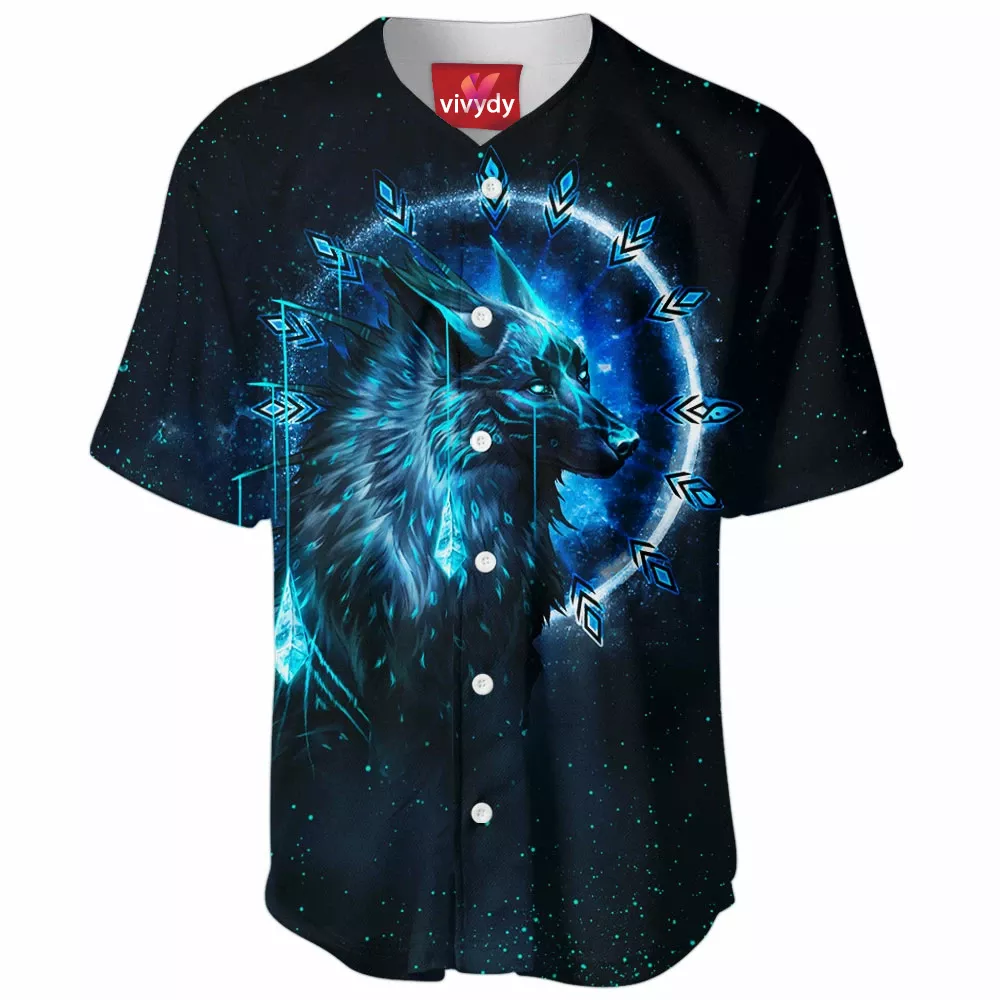 Black Wolf Baseball Jersey