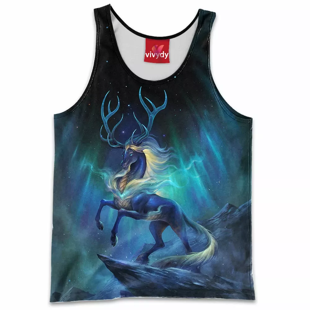 Aurora God Deer Tank Top