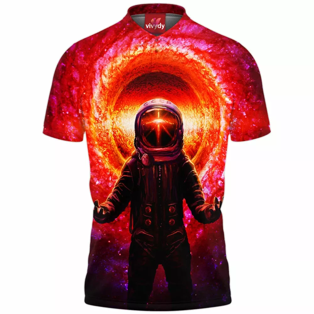 Cosmic Spaceman Polo Shirt