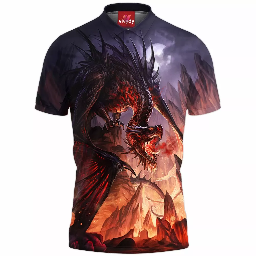 Dark Dragon Polo Shirt