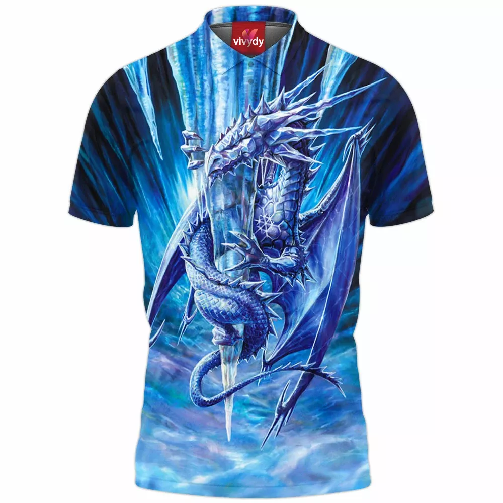 Ice Dragon Polo Shirt