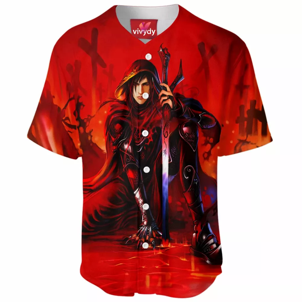 Red Dragon Knight Baseball Jersey