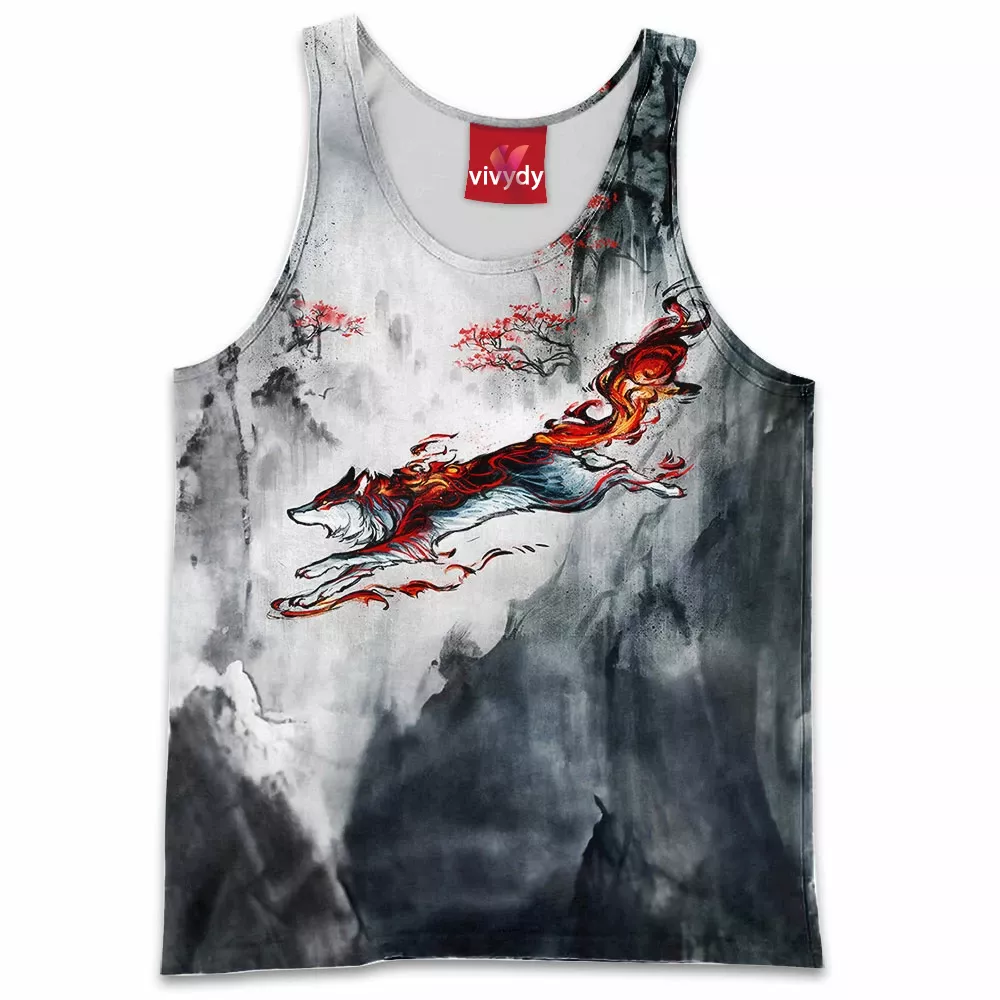 Fire Wolf Tank Top