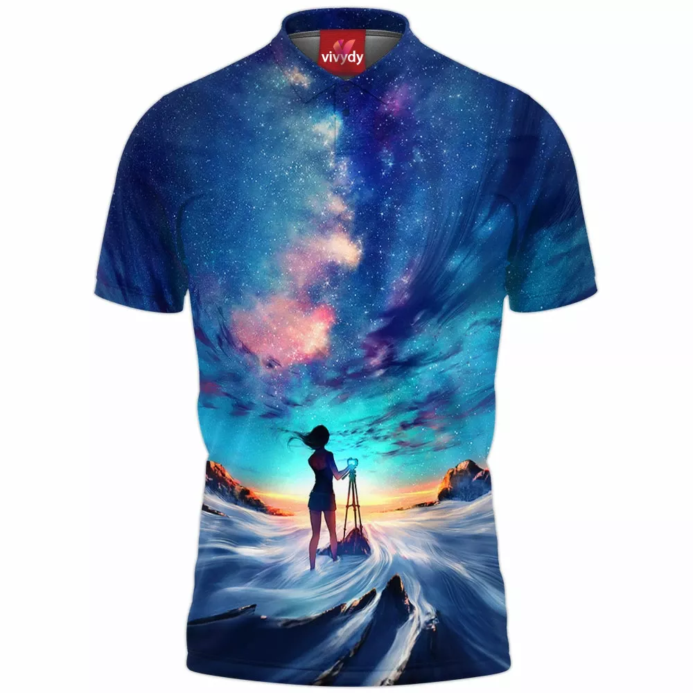 Capture The Sky Polo Shirt