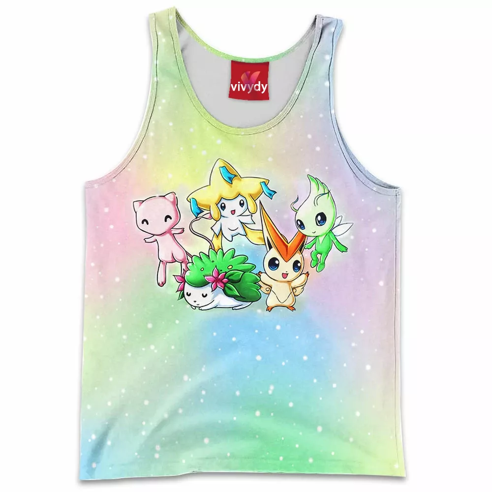 Adorably Legendary Pokemon Tank Top