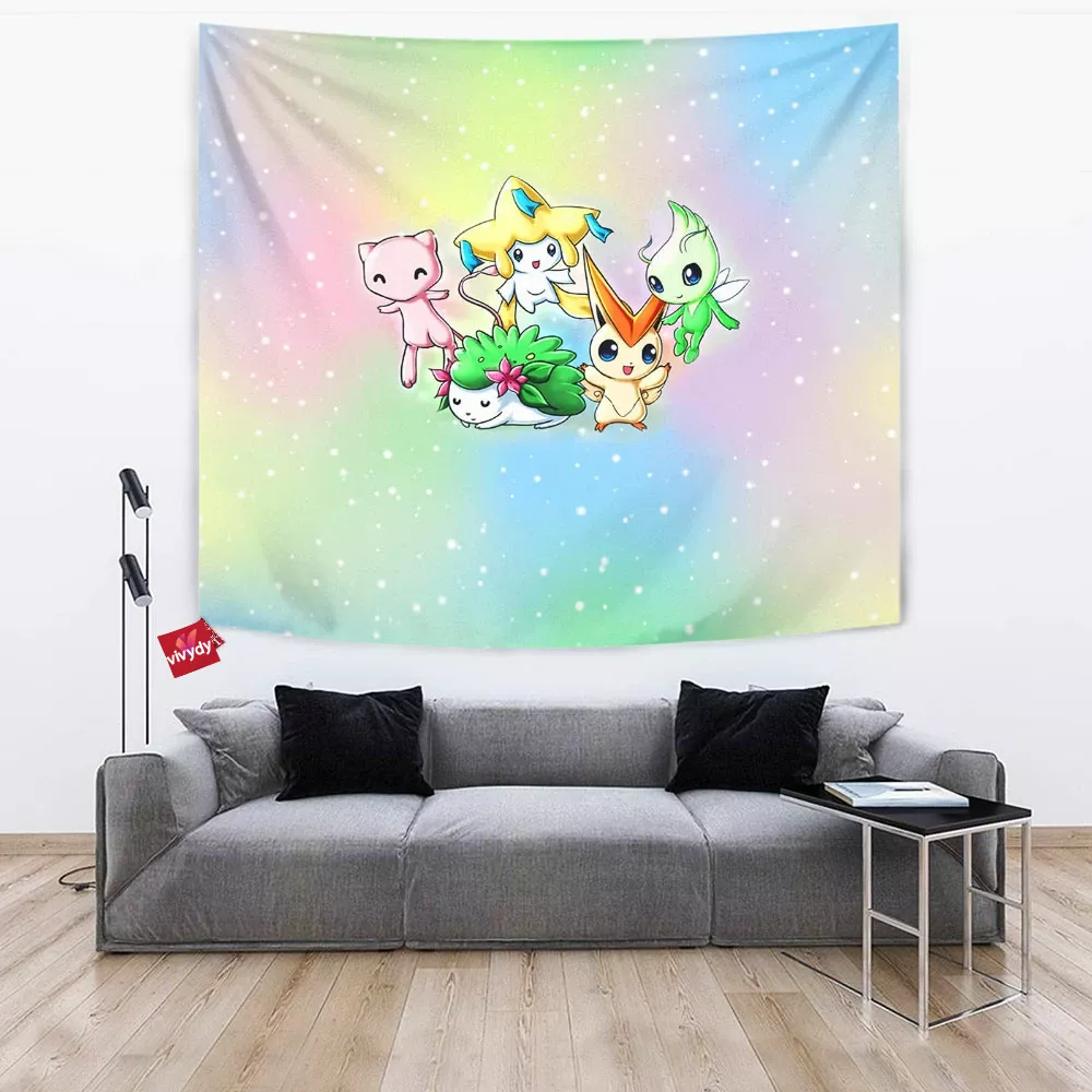 Adorably Legendary Pokemon Tapestry