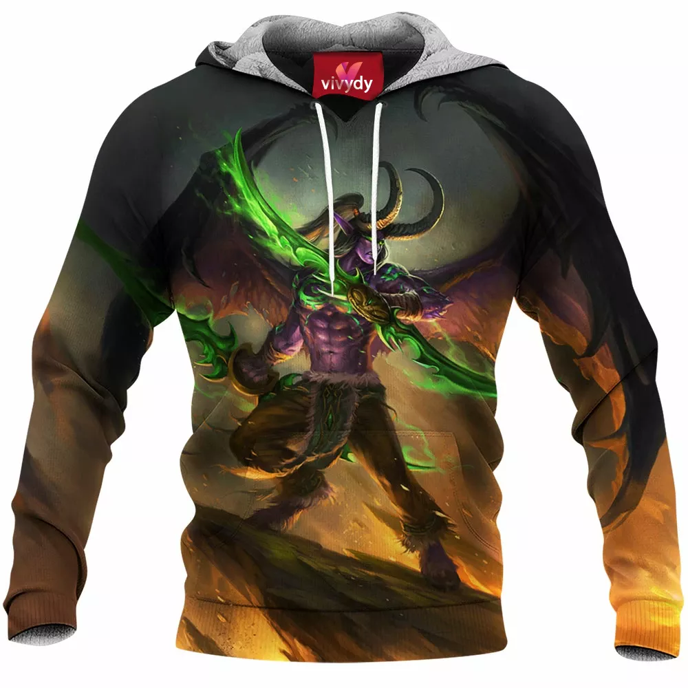 Illidan Stormrage Warcraft Hoodie