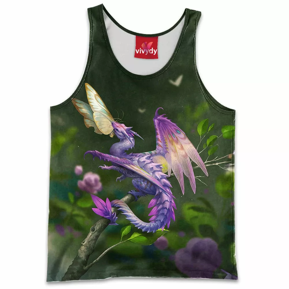 Flower Mantis Dragon Tank Top