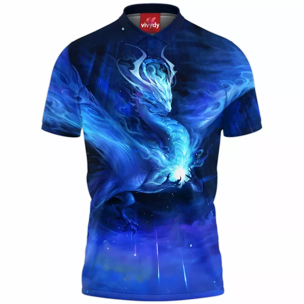 Meteor Dragon Cosmos Polo Shirt