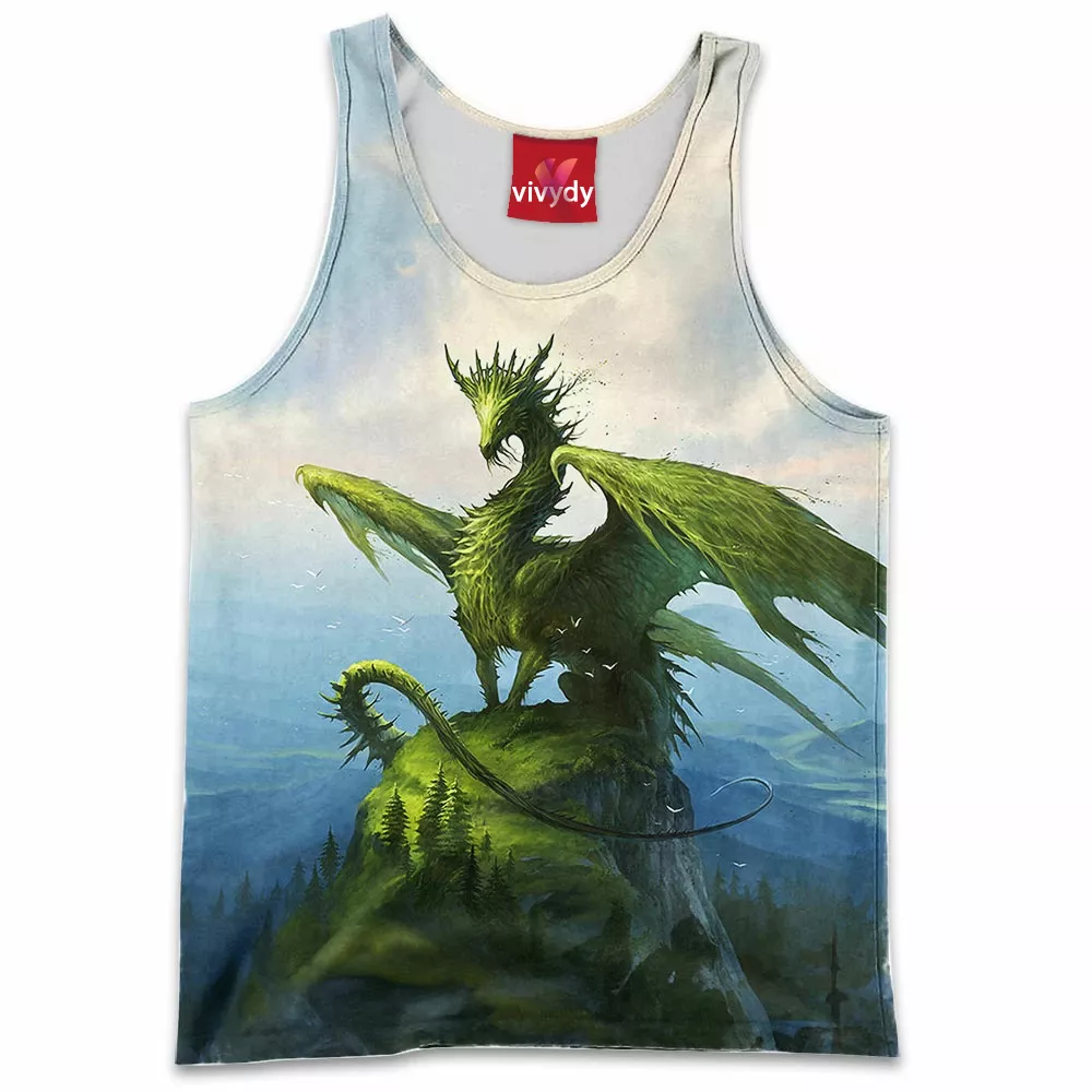 Green Dragon Tank Top