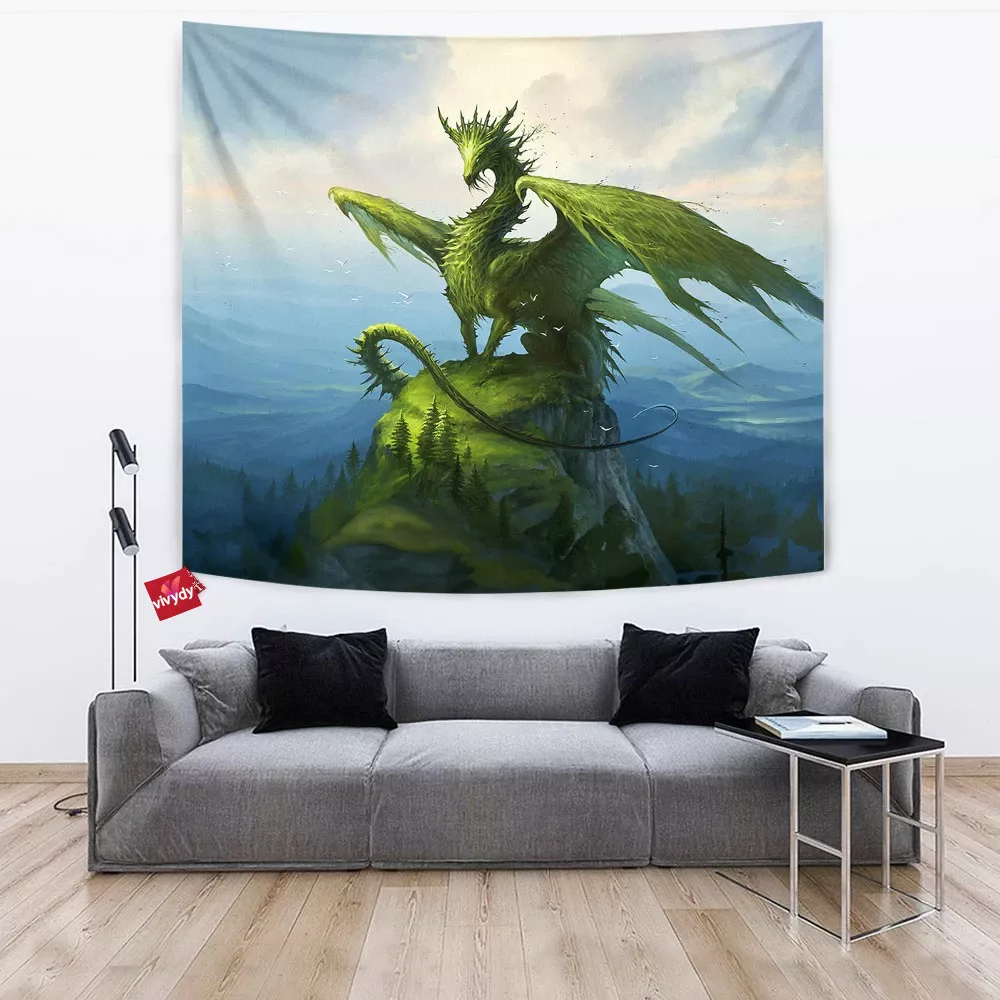 Green Dragon Tapestry