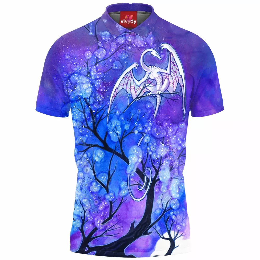 Sky Tree Dragon Polo Shirt