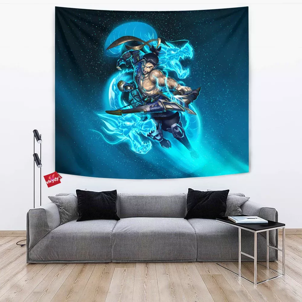 Hanzo Overwatch Tapestry