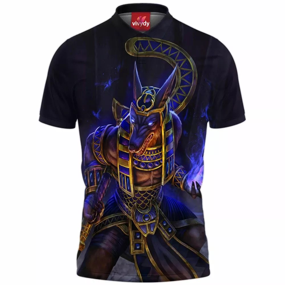 Anubis Smite Polo Shirt