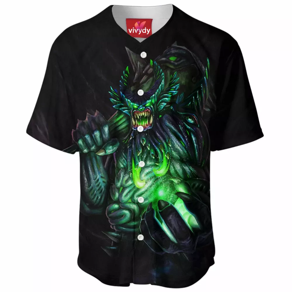 Cacodemon Smite Baseball Jersey