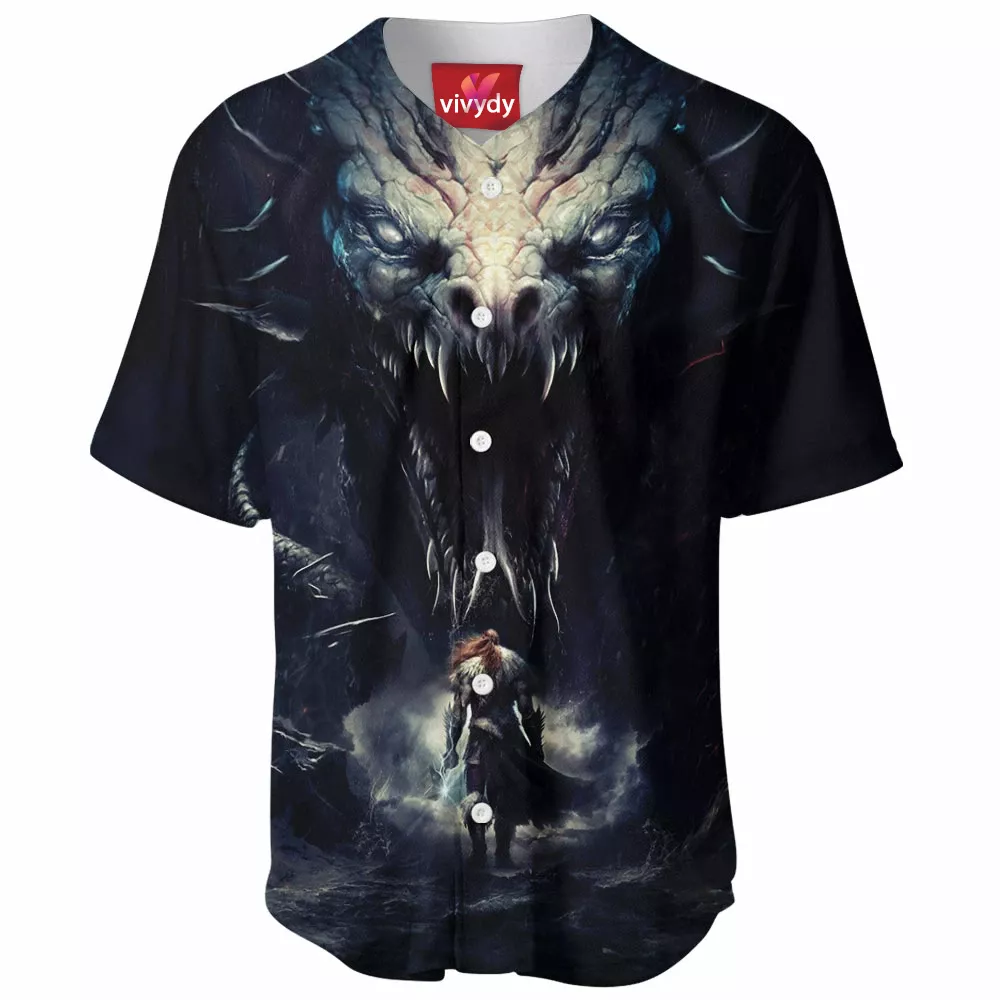 Thor Jormungr Baseball Jersey