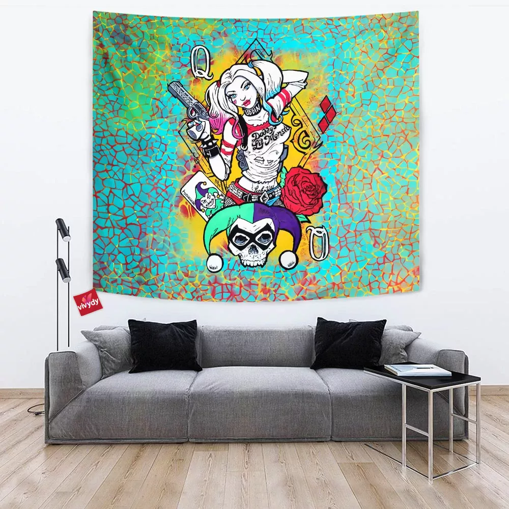 Harley Quinn Tapestry