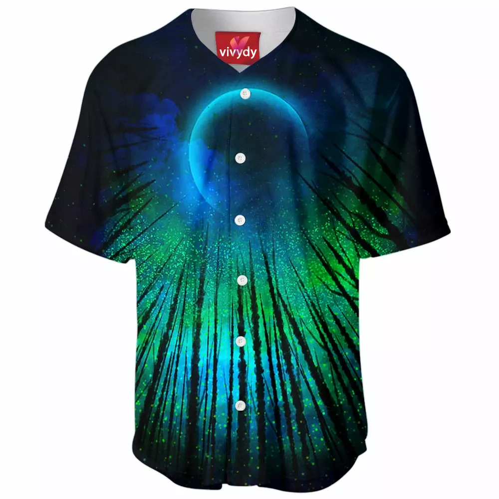 Galaxy Forest Baseball Jersey