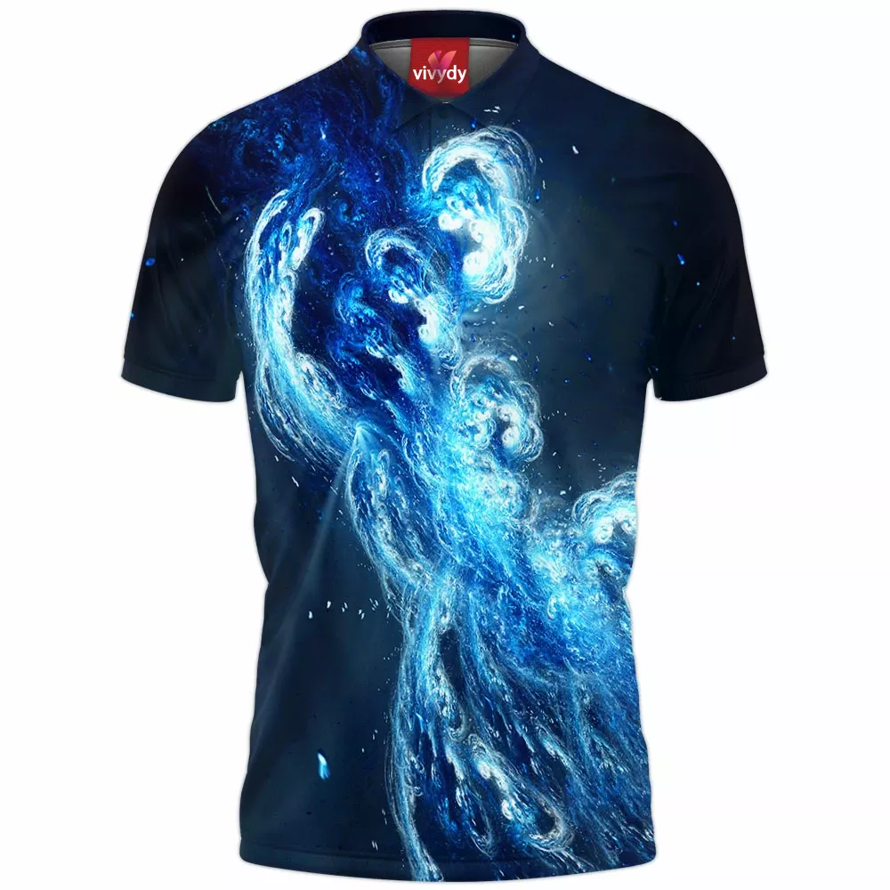 Frozen Splash Polo Shirt