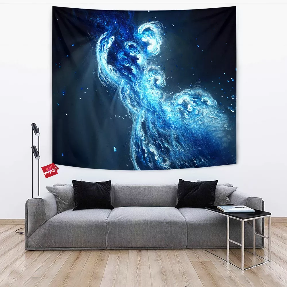 Frozen Splash Tapestry