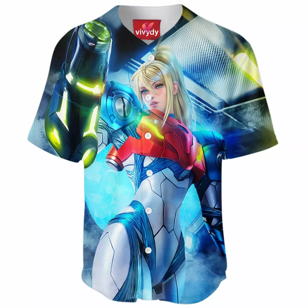 Samus Aran Baseball Jersey