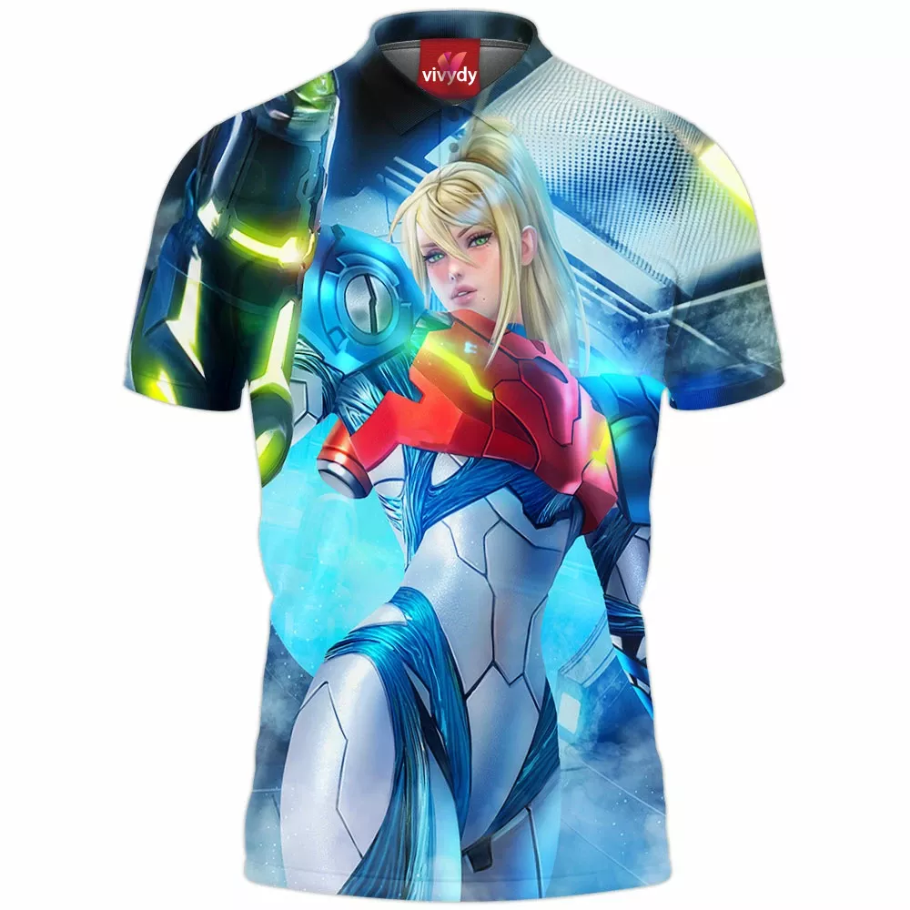 Samus Aran Polo Shirt