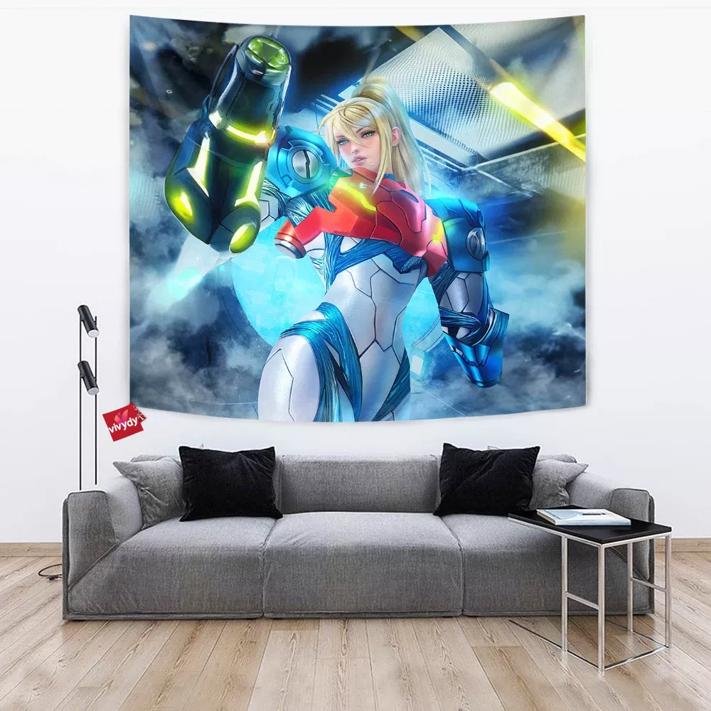 Samus Aran Tapestry