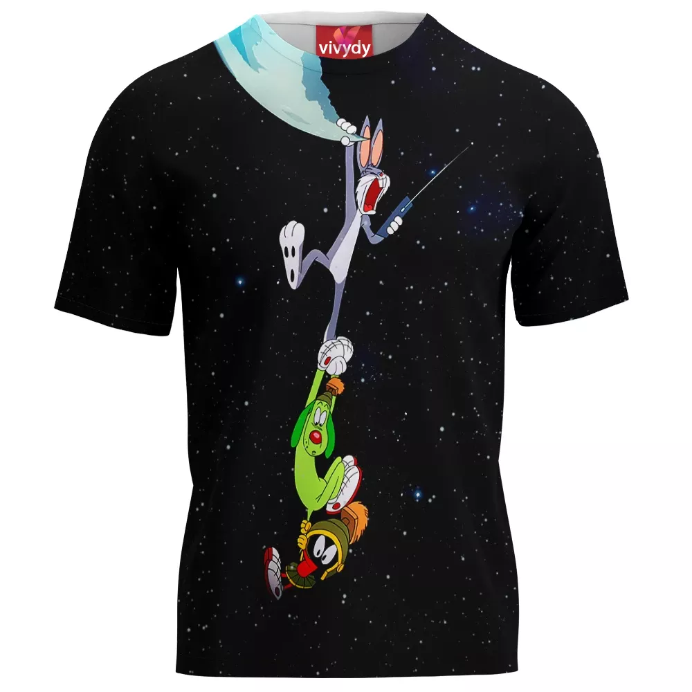 Bugs Bunny x K-9 x Marvin Martian T Shirt